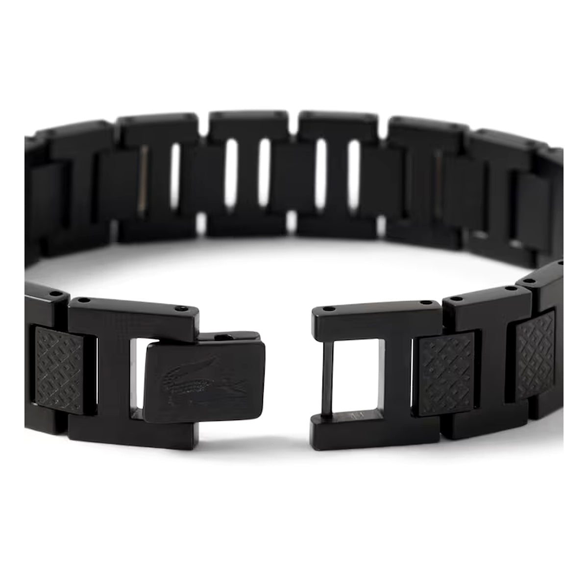 Pulsera Metropole Negra Acero Inoxidable