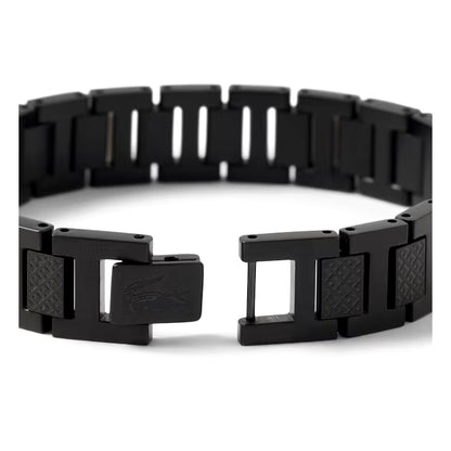 Pulsera Metropole Negra Acero Inoxidable