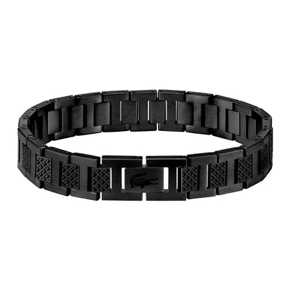 Pulsera Metropole Negra Acero Inoxidable
