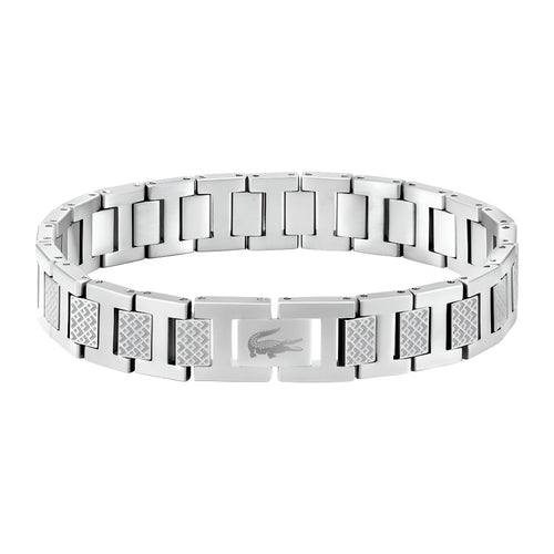 Pulsera Metropole Plateada Acero Inoxidable